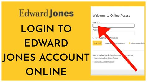 edward jones account link login|find my edward jones account.